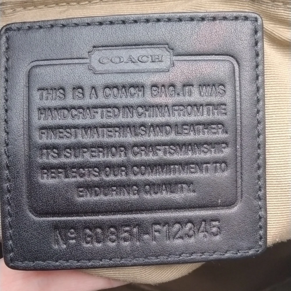 Coach purse Tote Bag
